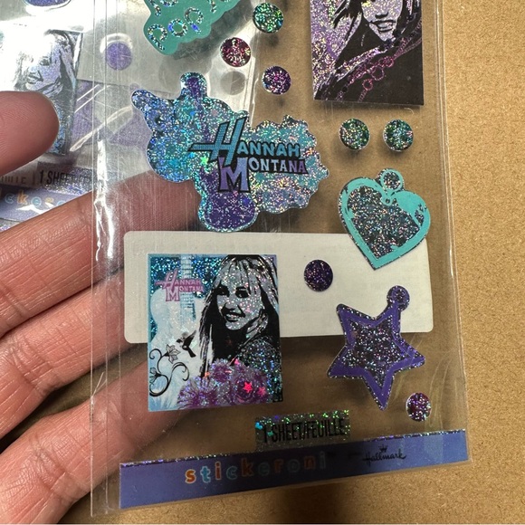 New Retired Hannah Montana Hallmark Sticker & Temporary Tattoo Lot (8) - Picture 3 of 10